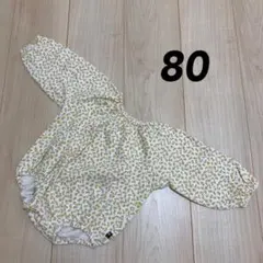 【80】㎝　ロンパース　黄色系
