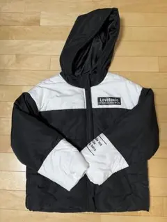 Lovetoxic フード付きジャケット M 黒/白