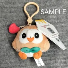 ポケモン モクロー ぬいぐるみ マスコット カラビナ付き バレンタイン 海外公式