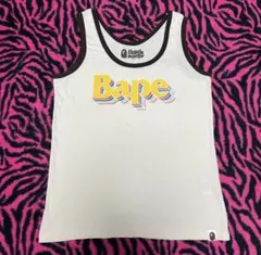 【希少】A BATHING APE Bape ロゴ タンクトップ ノースリーブ