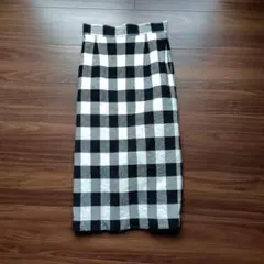 スピックアンドスパン　チェックタイトスカート