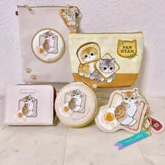mofusand パンにゃん バッグ 財布 ポーチ チャーム セット
