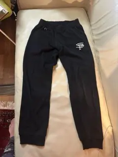 SOPHNET. ソフネット スウェットパンツ ロゴ刺繍 ブラック Lサイズ