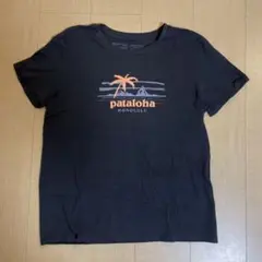 patagonia XS Tシャツ 黒 ハワイ限定