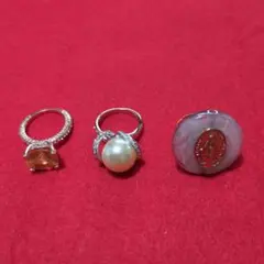 ファッションリング　３本のサムネイル