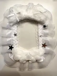 硬質トレカケース レースデコ　白色