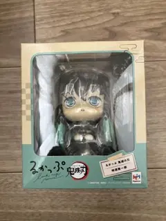 【未開封】るかっぷ　鬼滅の刃　時透無一郎　座布団付き 特典】るかっぷ 鬼滅の刃 時透無一郎 完成品フィギュア