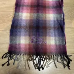 Vivienne Westwood チェック柄マフラー