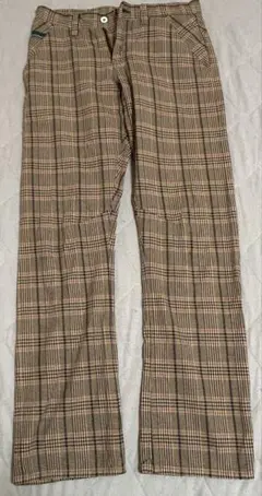 concave.attempi チェック柄パンツ