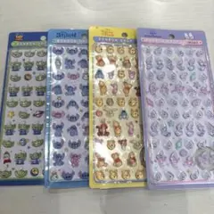 正規品 ディズニーミニ ボンボンドロップシール 4種