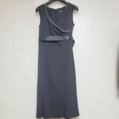 CLEAR　IMPRESSION　上品ワンピース　パール　リボン付き　ドレスのサムネイル
