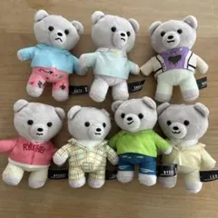 BE:FIRSTクマ ByeGoodByeシリーズ 7個セット