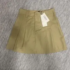 新品Dazy ベージュ プリーツスカート