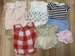 70cm ベビー服 女の子 夏服 まとめ売り 半袖