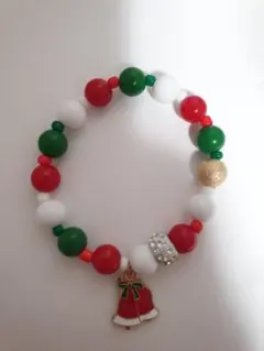 半額セール！！！クリスマスチャーム付きブレスレット