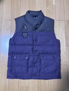 パープル ダウンジャケット