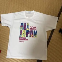 ヨネックス　2025Tシャツ白