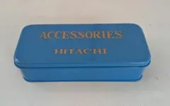 当時物 HITACHI ACCESSORIES 足踏みミシンの小物入 レトロ