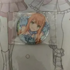 学園アイドルマスター × よみうりランド 紫雲清夏 缶バッジ 遊園地ver
