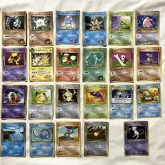 ポケモンカードゲーム　旧裏　まとめ　ミュウ　キラ　ジムリーダー　枠ズレ　エラー
