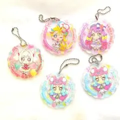 プリキュア アクリルキーホルダー 5種セット