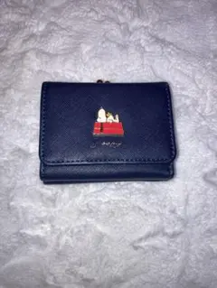 スヌーピーがま口財布 SNOOPY三つ折り財布