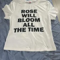 ロゴプリント Tシャツ ホワイト 半袖