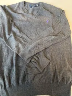 POLO RALPH LAUREN セーター XS グレー