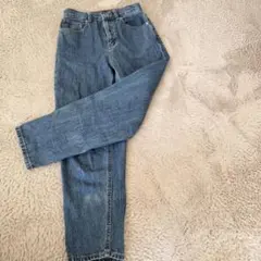 ＧＵ　ライトブルーストレートデニムパンツ　Sサイズ