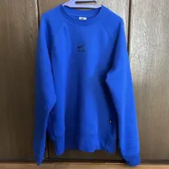 NIKE AIR ナイキ エア スウェット ブルー トレーナー Mサイズ