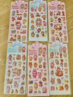 プクプクシール 6枚セット