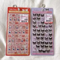 正規品　ボンボンドロップシール　サンリオ　ミニ　クロミ　キティ　mini