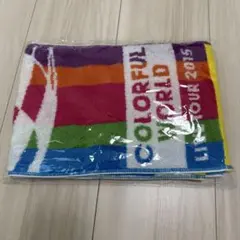 【新品未開封】E-girlsライブツアー2015COLORFULWORLDタオル