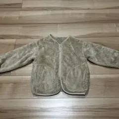 GUベージュ フリース ジャケット