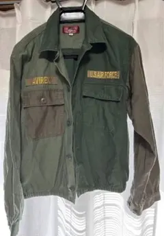 カーキ ブルゾン