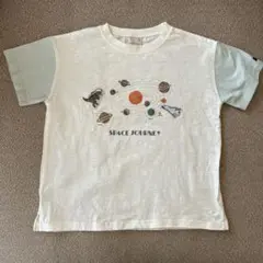 【美品】プティマイン　120㎝Tシャツ　宇宙
