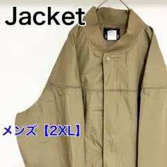 YBG4【US輸入】HABAND　ジャケット【メンズ2XL】長袖　カーキ色