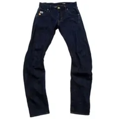 国内正規 G-STAR RAW 濃インディゴデニム スリムパンツ W29 L34