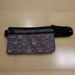 【中古品】MIFFY & ANIMALS セキュリティウエストポーチ