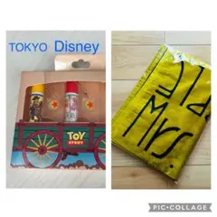 東京ディズニーリゾート リップトイストーリー 未使用＆ ミセス タオル