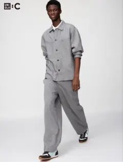 送料無料♡UNIQLO ユニクロ スウェットワイドパンツ 05 GRAY