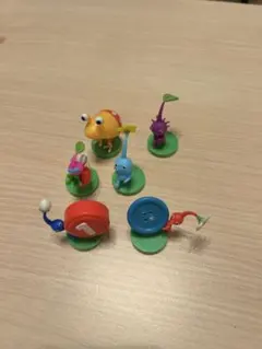 ピクミン チョコエッグ 6個セット 赤 青 氷 羽 紫 チャッピー