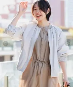 B:MING by BEAMS グレー ジャンパー　撥水　S