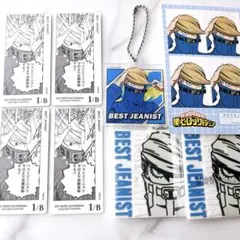 ベストジーニスト ヒロアカ ボドゲ ステッカー ラバーチャーム アクキー 8点