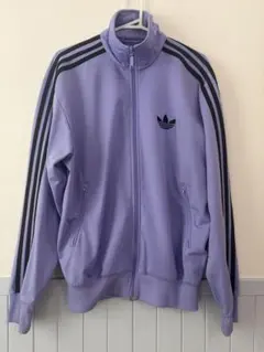 64 希少00s adidas トラックジャケット M ラベンダファイヤーバード