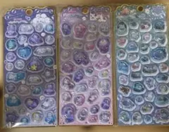 メロウアクアリウムシール　3枚セット　カミオジャパン