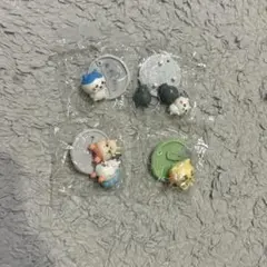 ちいかわ　チョコサプ　4点セット（ハチワレ・ちいかわ・古本屋とモモンガ・シーサー