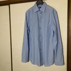 Paul Smith 水色 ストライプ 長袖シャツ 39