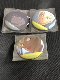 貴重　名探偵コナン　思い出　ホログラム　缶バッジ　安室透