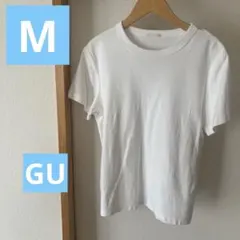 【まとめ買い100円商品】　GU ジーユー Tシャツ　カットソー　M